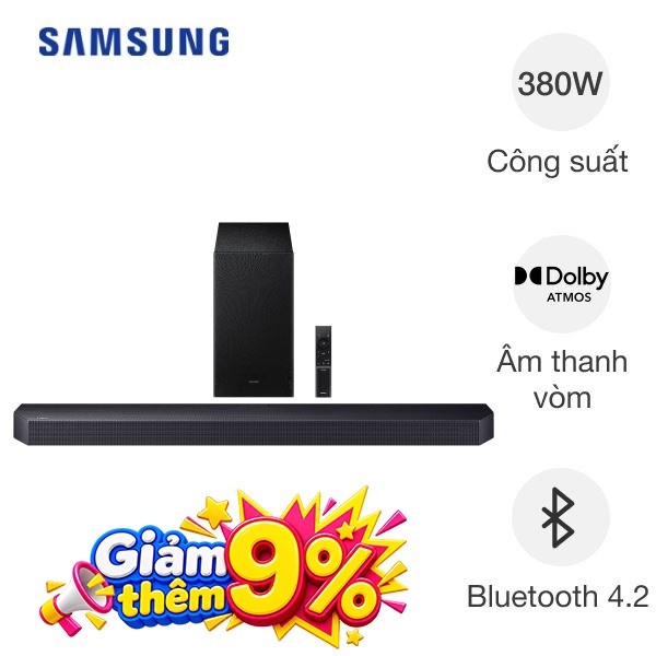 Bộ loa thanh Samsung HW-Q600F/XV