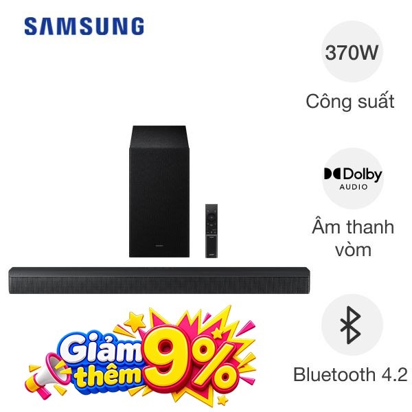 Bộ loa thanh Samsung HW-B650F/XV