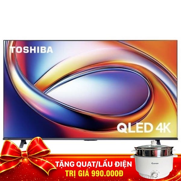 Smart Tivi QLED Toshiba AI 4K 75 inch 75M450RP
