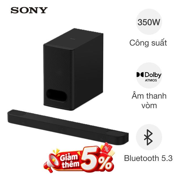 Bộ loa thanh Sony BRAVIA Theatre Bar 6 Sony HT-B600
