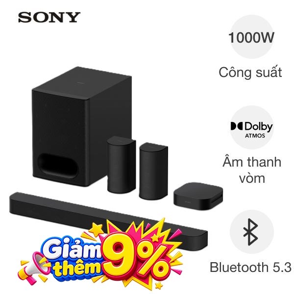 Bộ loa thanh Sony BRAVIA Theatre System 6 HT-S60