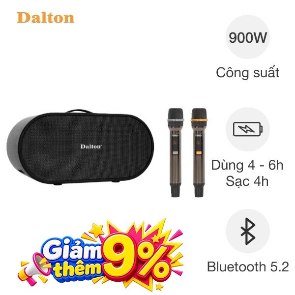 Loa karaoke xách tay Dalton K225C