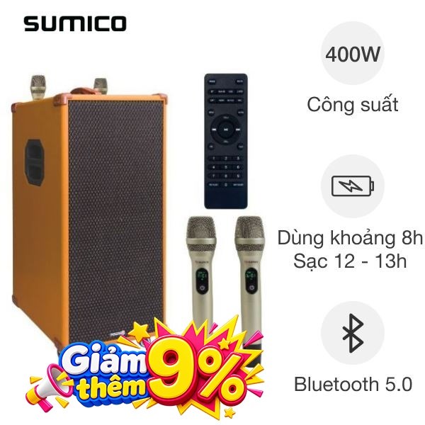Loa kéo Karaoke Sumico Touring 1026