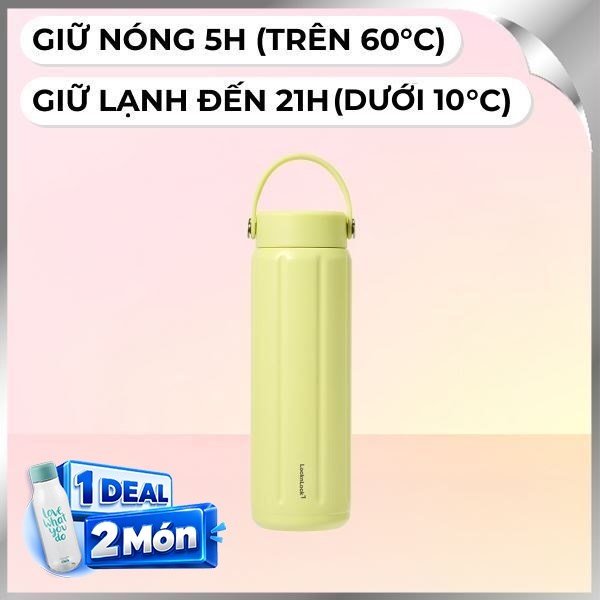 Bình giữ nhiệt Inox 630 ml Lock