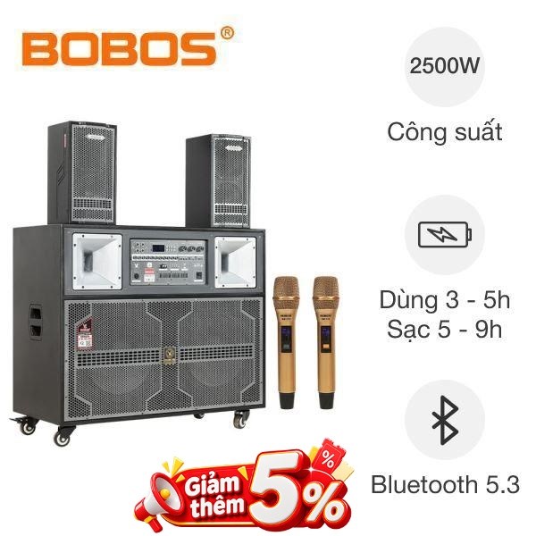 Loa kéo karaoke BOBOS BS-989