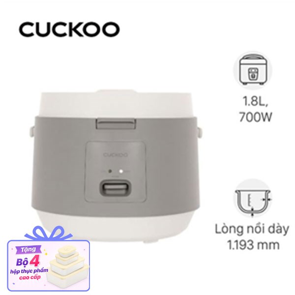 Nồi cơm nắp gài Cuckoo 1.8 lít CR-1096