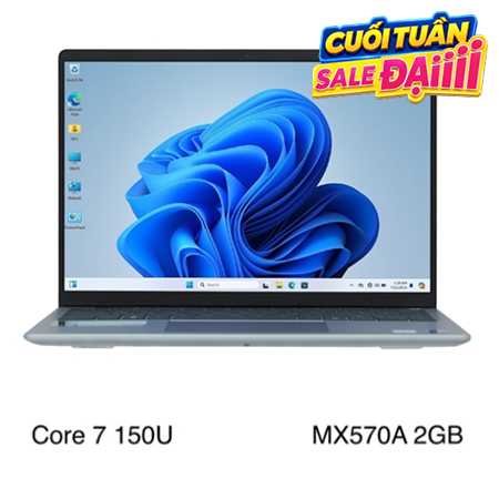 Laptop Dell Inspiron 14 5440 - 71059084 (Core 7 150U, 16GB, 1TB, MX570A 2GB, 2.2K, OfficeH24+365B, W