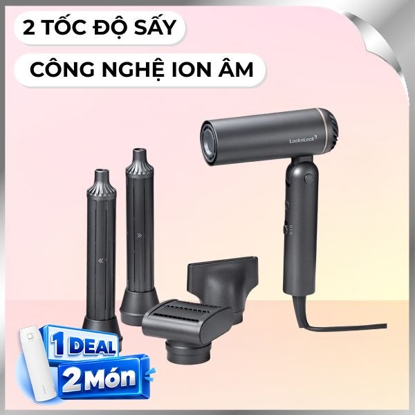 Máy sấy tóc Lock&Lock ENA626GRY