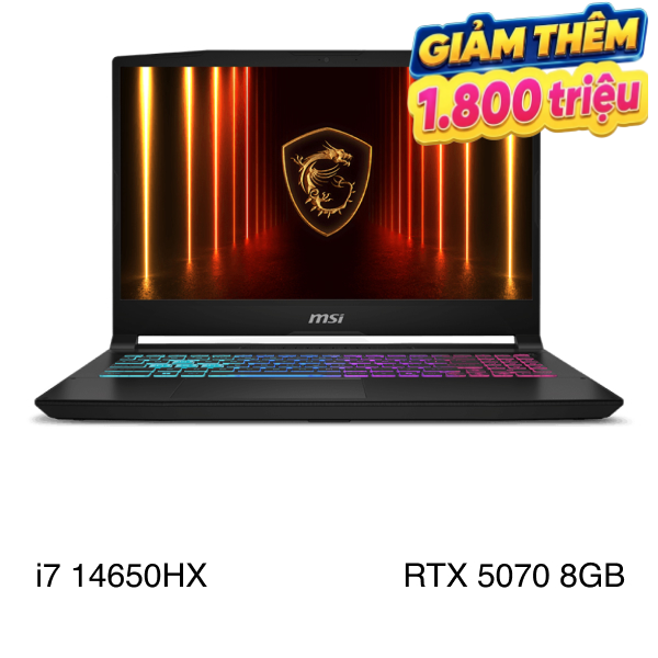 MSI Gaming Katana 15 HX B14WGK i7 14650HX (023VN)