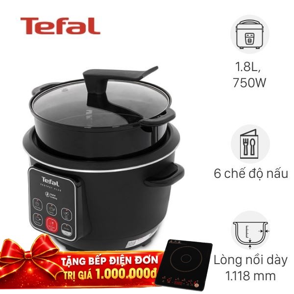 Nồi cơm điện tử Tefal 1.8 lít RK1088Y0