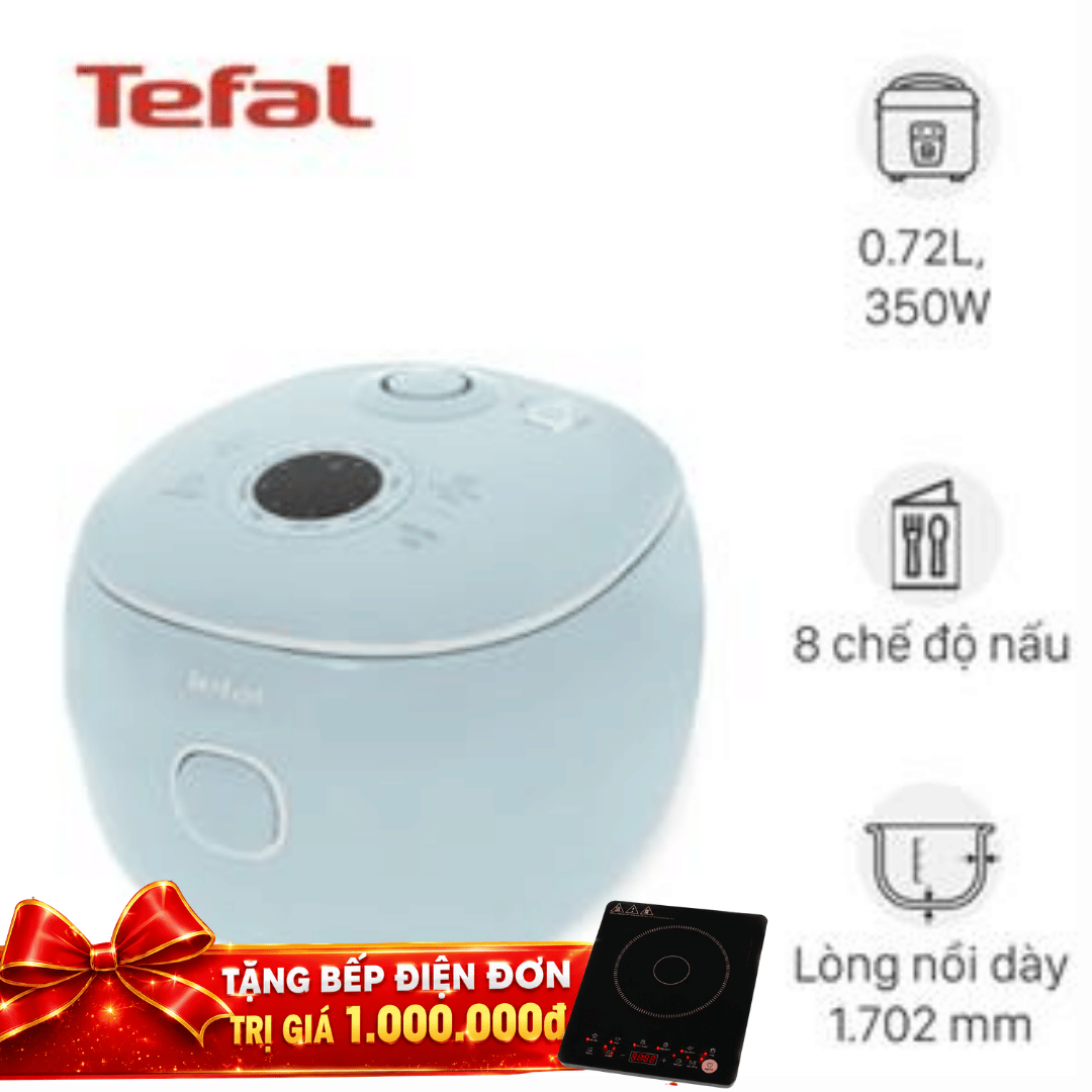 Nồi cơm điện tử Tefal 0.72 lít RK5354Y0