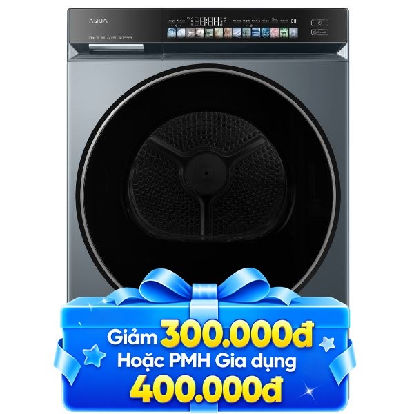 Máy sấy bơm nhiệt Aqua 10 Kg