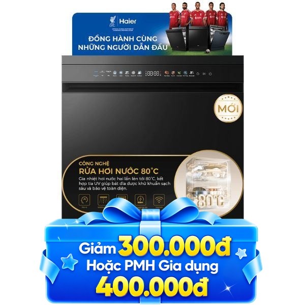 Máy rửa chén độc lập Haier HDWA18-686BK3VN