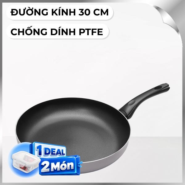 Chảo nhôm chống dính đáy từ 30 cm Lock&Lock CAF3072IH