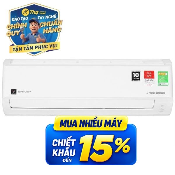 Sharp Inverter 1 HP AH-XP10DSW