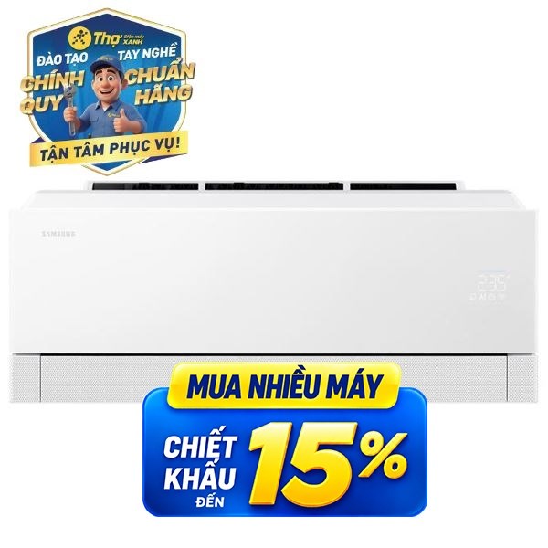Máy lạnh Samsung Wind-Free Inverter 1 HP AR80H10DAAWNSV