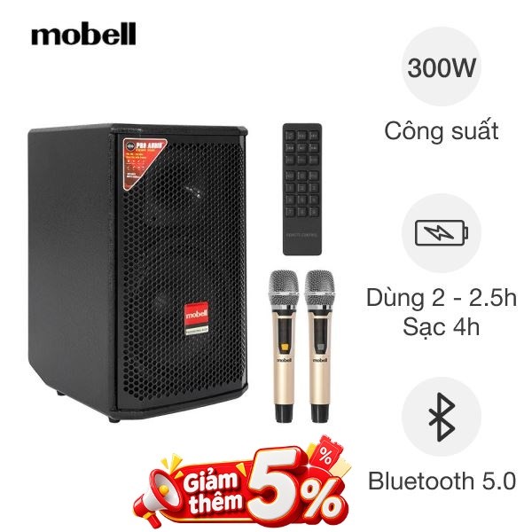 Loa karaoke xách tay Mobell MK-2790A