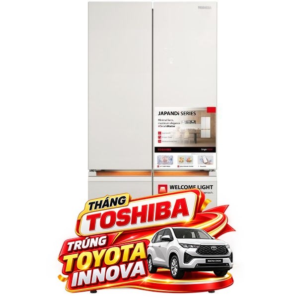 Toshiba Inverter 521 lít GR-RF681WI-PGV(D4)