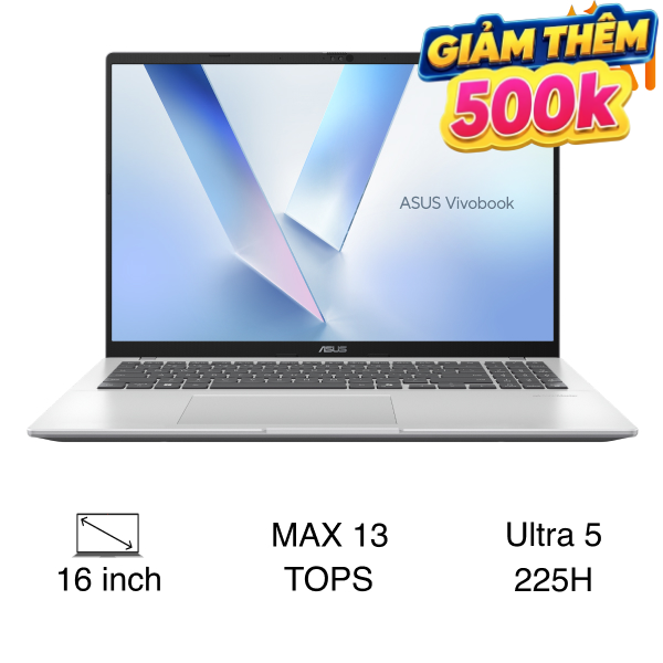 Asus VivoBook 16 X1607CA Ultra 5 225H (MB980W)