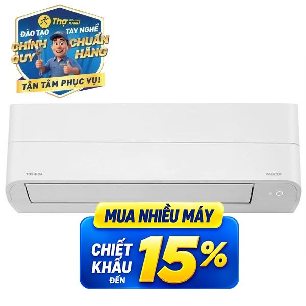 Máy lạnh Toshiba Inverter 2.5 HP RAS-H24P2KCVG-V