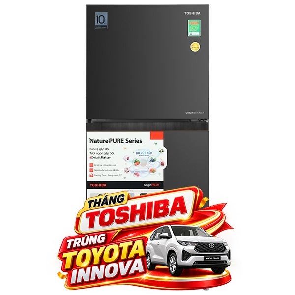 Toshiba Inverter 182 lít GR-RT236WE PMV(68)