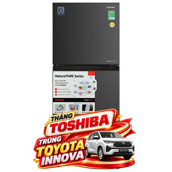 Toshiba Inverter 207 lít GR-RT268WE-PMV(68)