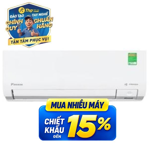 Daikin Inverter 1 HP FTKM25AVMV