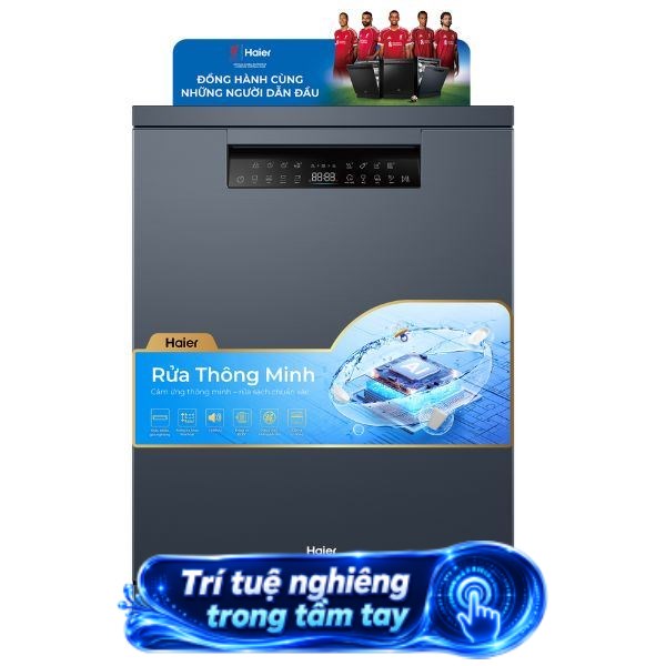 Máy rửa chén độc lập Haier HDWE16-66BK6VN