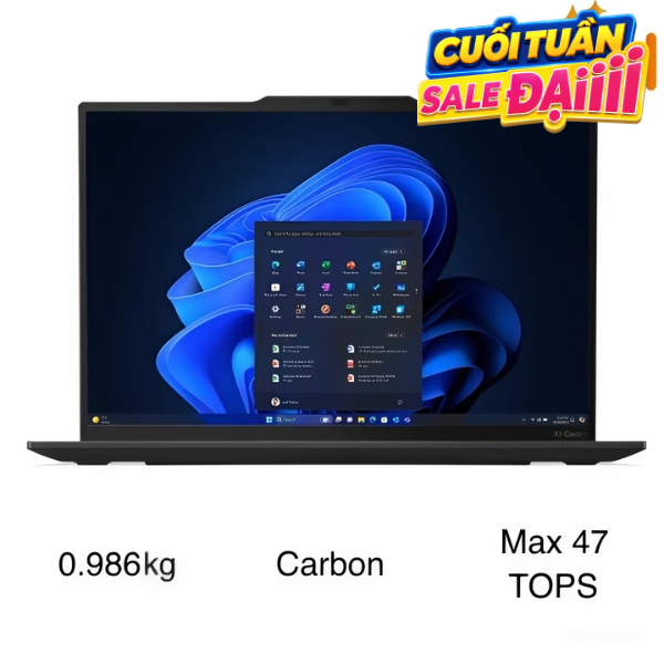 Lenovo ThinkPad X1 Carbon Gen 13 Ultra 7 258V (21NS010JVN)