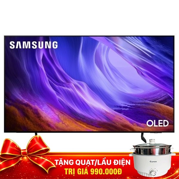 Smart Tivi OLED Samsung AI 4K 55 inch QA55S85HA