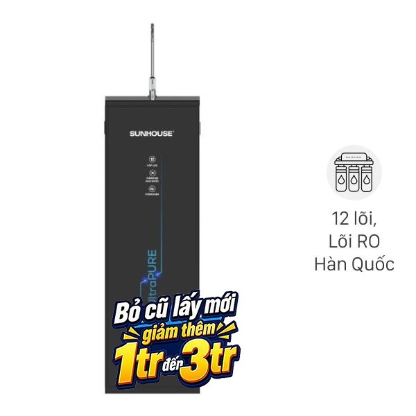 Máy lọc nước RO Sunhouse UltraPure SHA8896L