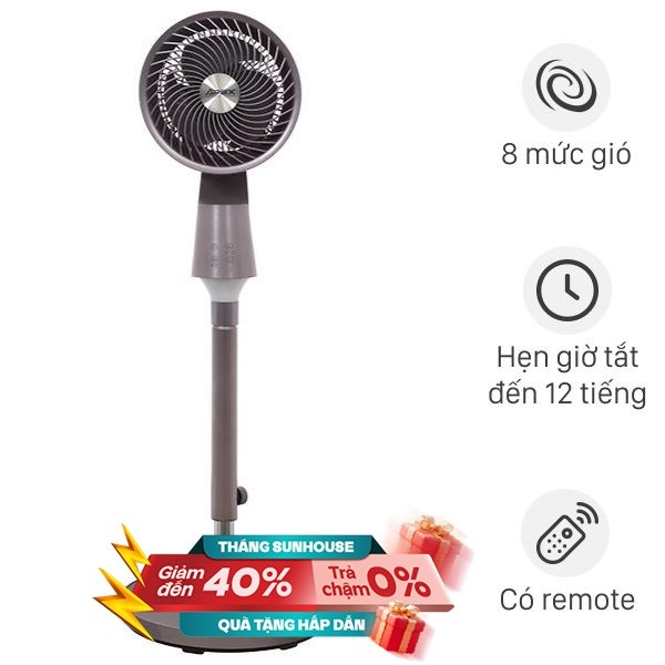 Quạt tuần hoàn Sunhouse Apex 3 cánh APF7321G 40W