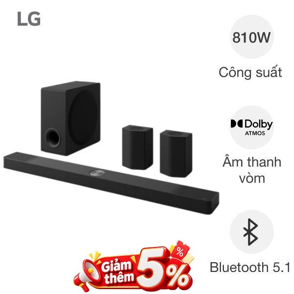 Bộ loa thanh LG S95AR