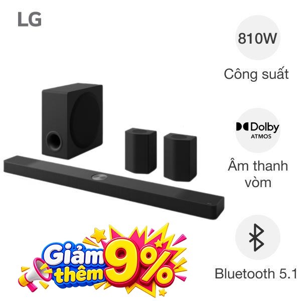 Bộ loa thanh LG S95AR