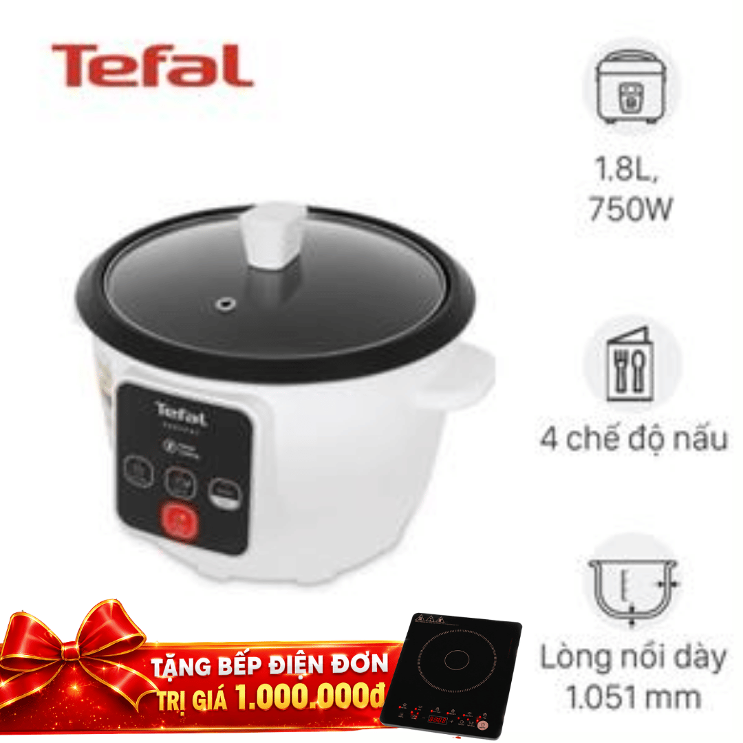 Nồi cơm nắp rời Tefal 1.8 lít RK1071Y0