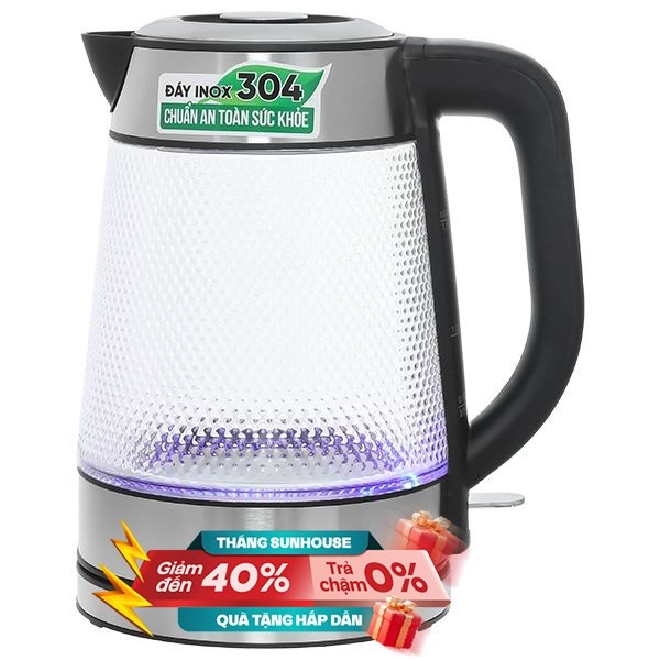 Bình đun siêu tốc Sunhouse 1.8 lít SHD1220