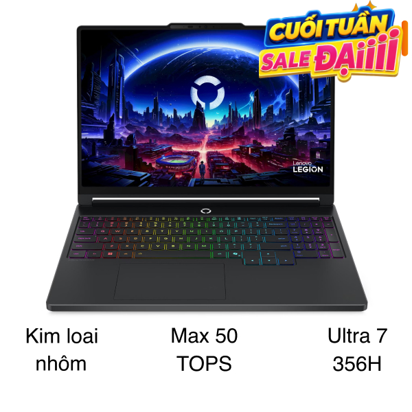 Laptop Lenovo Gaming Legion 5 15IPH11 - 83RW0023VN (Ultra 7 356H, 16GB, 512GB, RTX 5060 8GB, WQXGA O