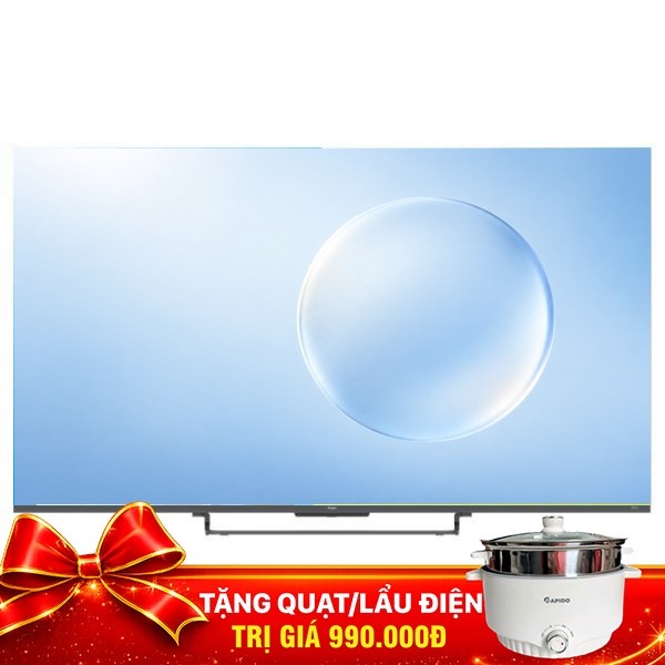 Google Tivi QLED Haier AI 4K 75 inch H75S85GUX