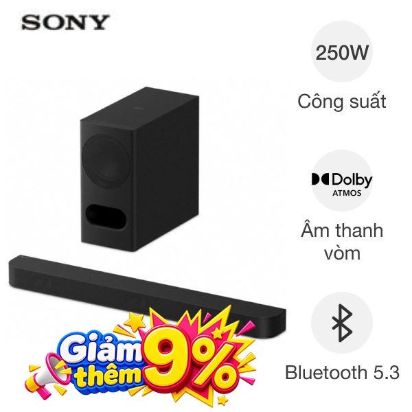 Bộ loa thanh Sony BRAVIA Theatre Bar 5 HT-B500