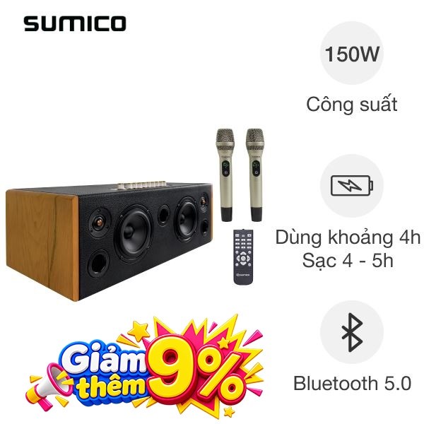 Loa karaoke Sumico All-in-one HS52