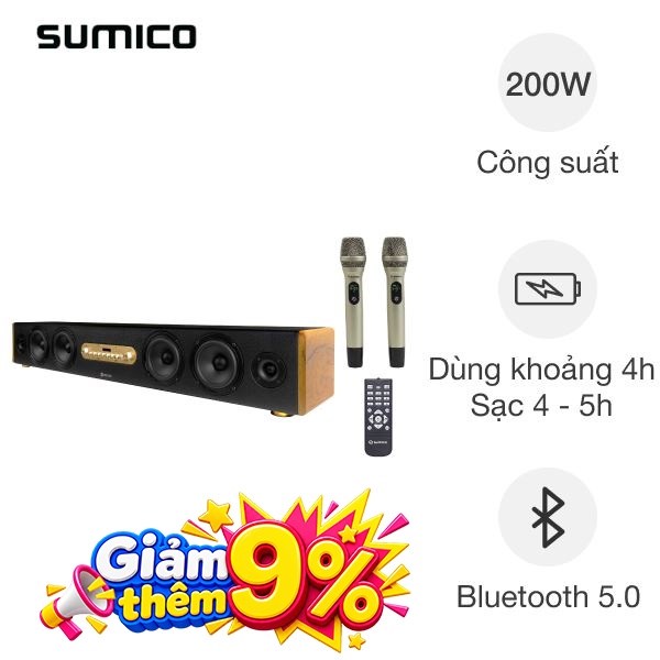Loa karaoke Sumico All-in-one HS54