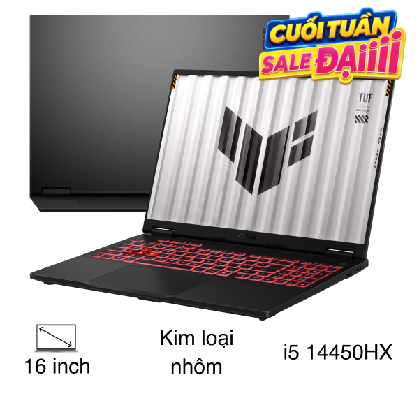 Asus TUF Gaming F16 FX608JHI i5 14450HX (TU210W)