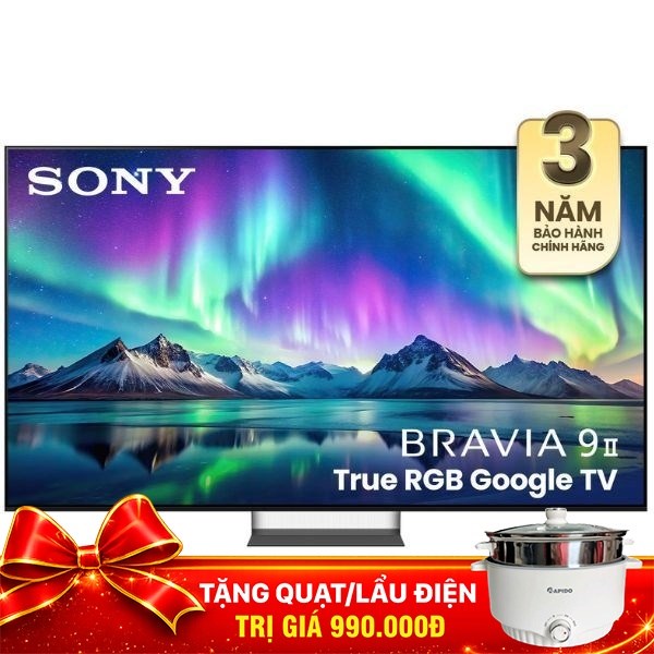 Sony Google TV True RGB BRAVIA 9 K-75XR90M2
