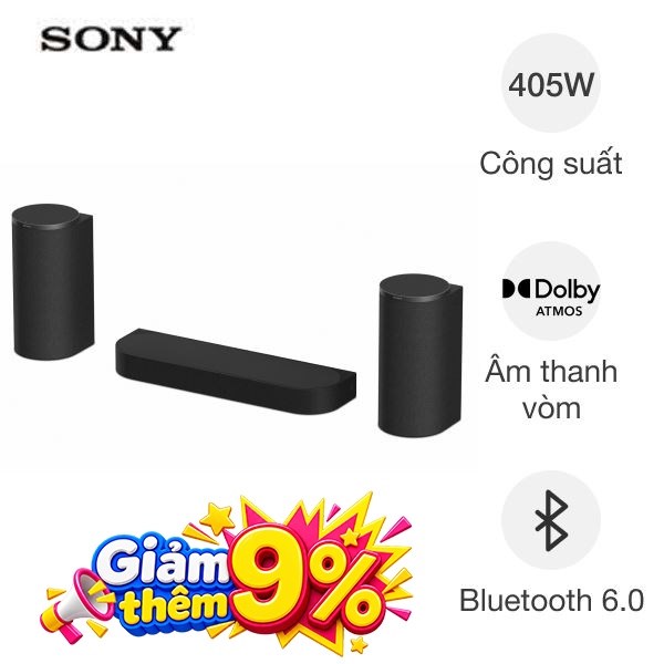 Bộ loa thanh Sony BRAVIA Theatre Trio HT-A8
