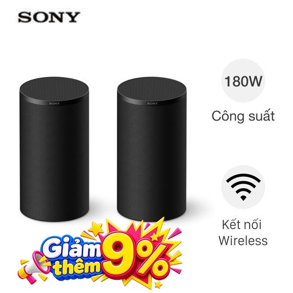 Loa siêu trầm không dây Sony BRAVIA Theatre Rear 9 SA-RS9