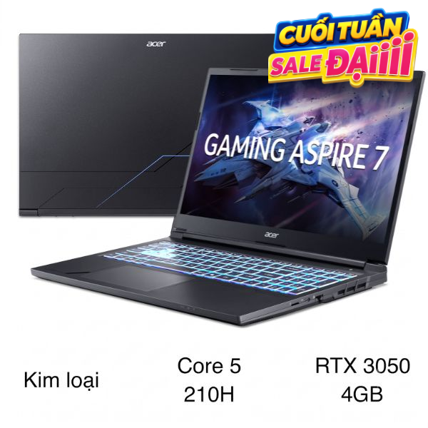 Acer Gaming Aspire 7 A715-59G-59RD Core 5 210H (NH.DXUSV.001)