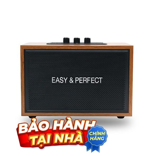 Loa karaoke xách tay Easy & Perfect Lexo 15W Nâu