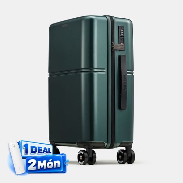 Vali kéo Tactflow TFT101DEEPGREEN Suitcase 20 inch xanh lá đậm