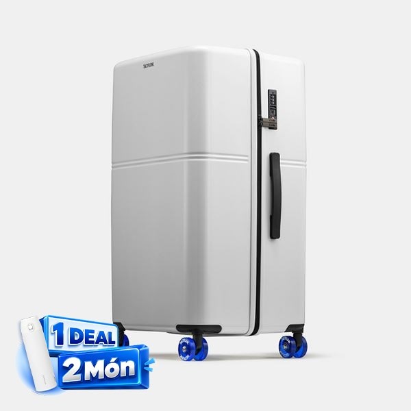 Vali kéo Tactflow TFT121LIGHTGRAY Suitcase 28 inch xám nhạt