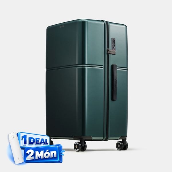 Vali kéo Tactflow TFT121DEEPGREEN Suitcase 28 inch xanh lá đậm
